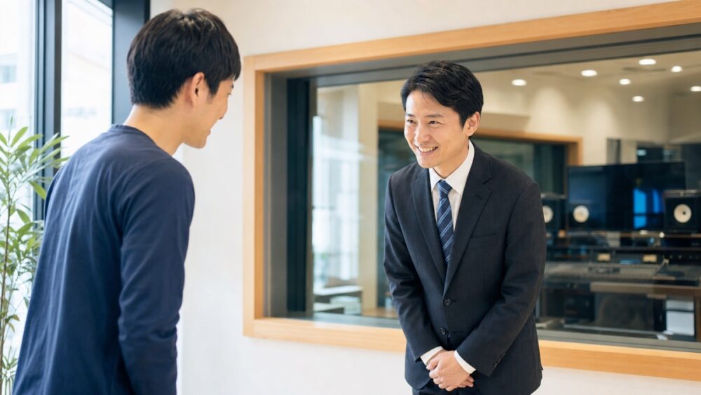 社会人経験を声優活動の強みに変えるイメージ写真