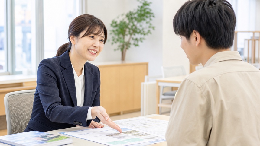 自分に合う養成所を講師と一緒に選ぶ相談風景