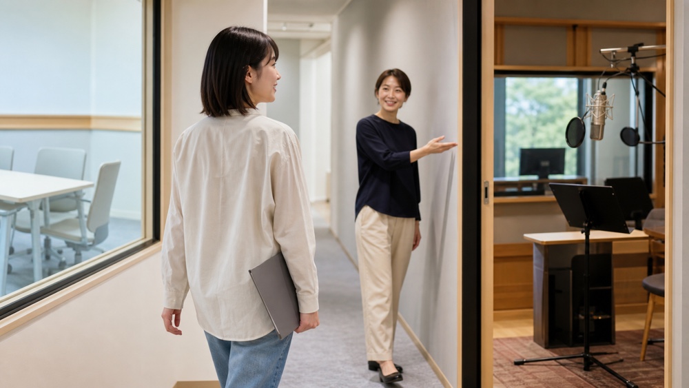 アト研から所属を目指して次の段階へ進むイメージ