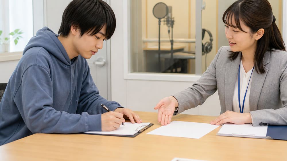 ESPエンタテインメント東京の入学方法を確認する出願相談