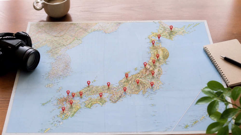 全国拠点マップのイメージ