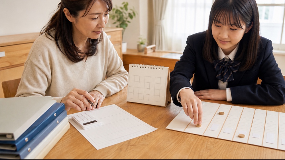 5つの声優進路を学費と期間と予定で比較する高校生と保護者