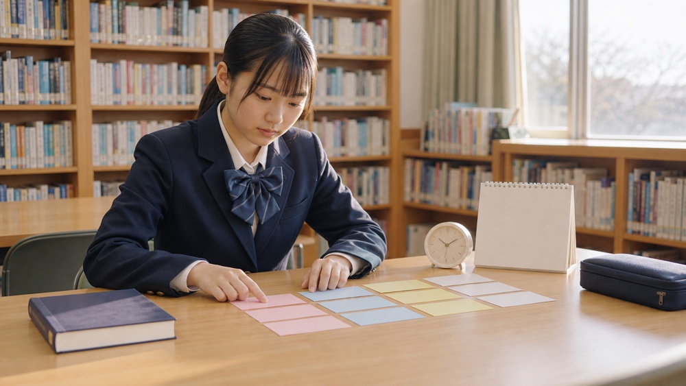 高校生活と声優専門学校の準備を学年別に計画する高校生