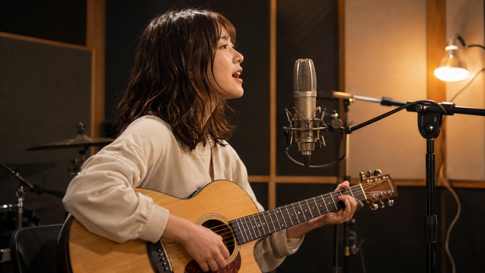 ギターと歌の特技を声優の自己PRに活かす志望者