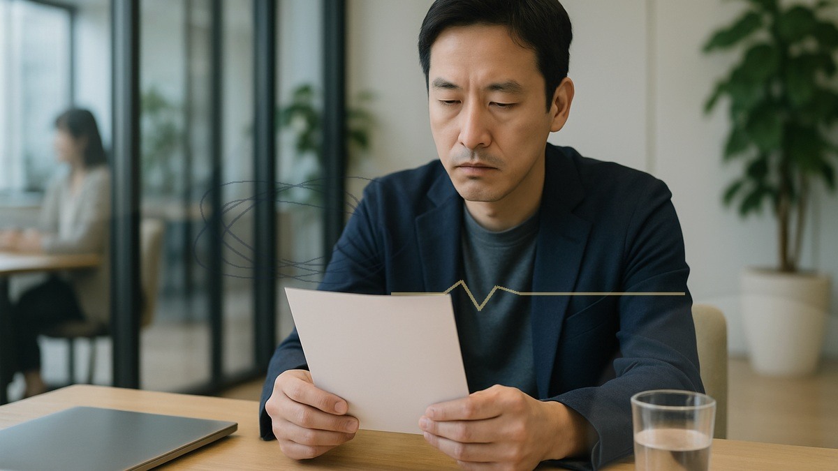 本音を我慢しすぎるストレスを抱える手元