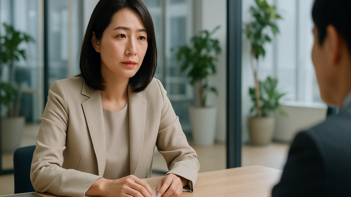 会話が続かない対処法を見直す女性