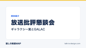放送批評懇談会 ギャラクシー賞とGALAC