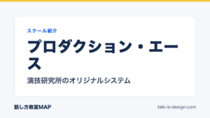 プロダクション・エース 演技研究所のオリジナルシステム